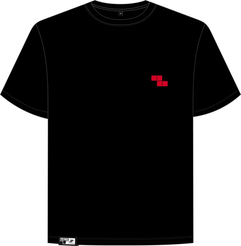 Vue 2 – Photo T-shirt La Poste Tetris 