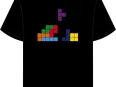Vue 1 – T shirt La Poste Tetris